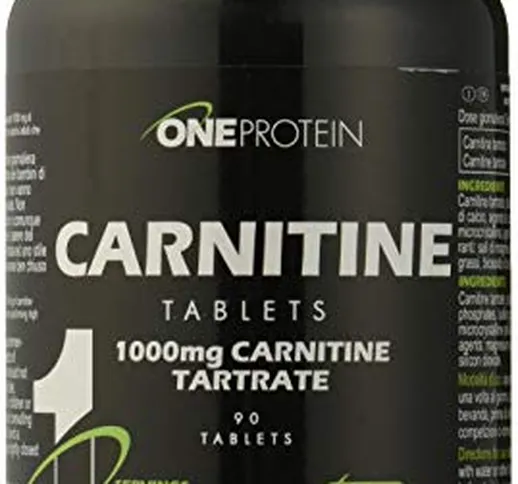 One Protein Carnitine Integratore Alimentare - 90 Comprese, 117 g