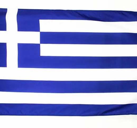 AZ FLAG Bandiera Grecia 90x60cm - Bandiera Greca 60 x 90 cm
