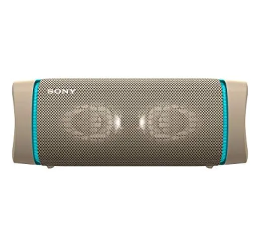 Sony SRS-XB33 - Speaker bluetooth waterproof, cassa portatile con autonomia fino a 24 ore...