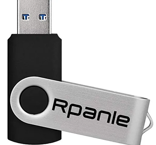 Rpanle 64G Chiavetta USB 3.0, Chiavetta Flash Universale, Rotazione a 360 ° Pen Drive, USB...
