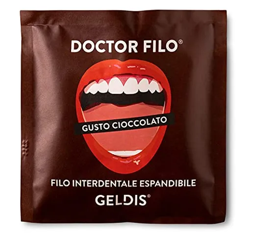 GELDIS® Filo Interdentale Espandibile Cerato Doctor Filo Geldis 100% Vegetale Morbido Vers...