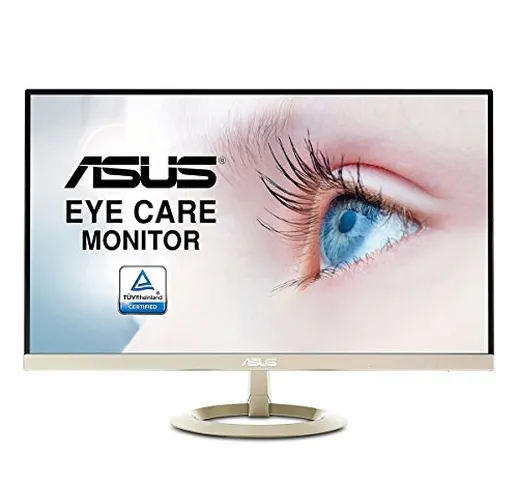 ASUS VZ27AQ 27" Monitor, WQHD (2560 x 1440), IPS, Design Ultra-Slim, DP, HDMI, D-Sub, Flic...