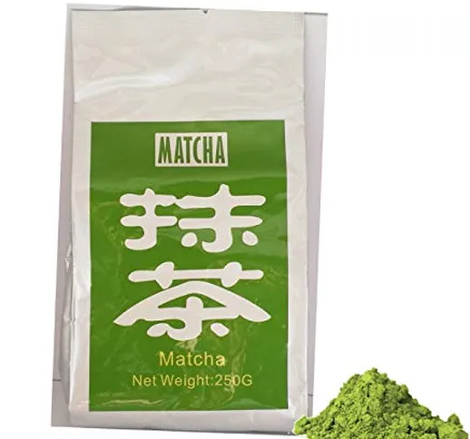Te verde Matcha in Polvere - Guoji 250 grammi - Un Matcha ideale per la Ristorazione e La...