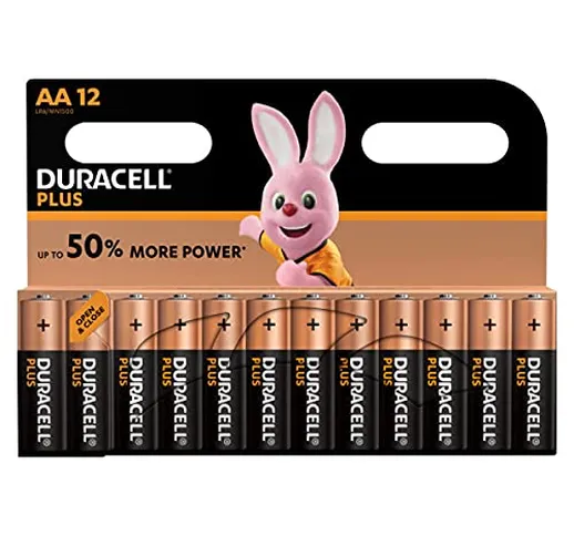 Duracell AA Batterie, confezione da 12