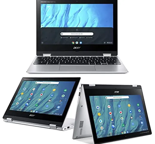 Acer Chromebook, Touchscreen, Spin 311 CP311-3H-K14Q Notebook, Processore MTK MT8183 con O...
