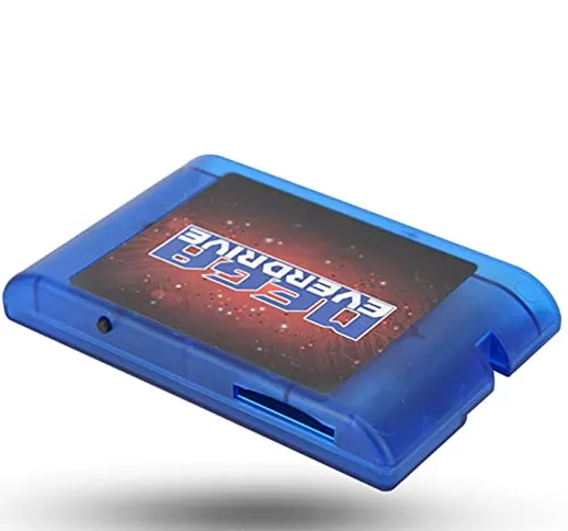 AMONIDA Cartuccia di Gioco 4K OSV3.6 32 GB SD MD Game per Sega Megadrive Genesis Mega Driv...