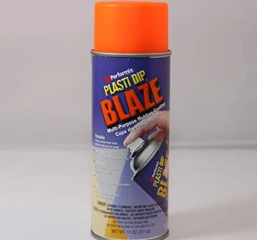 vernice spray Plasti Dip Blaze fluorescente arancio 400 ml