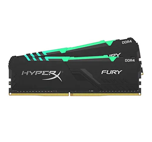 HyperX Fury HX430C15FB3AK2/16 Memoria DIMM DDR4, 16 GB, (Kit 2x8GB) 3000 MHz, CL15 1Rx8 RG...