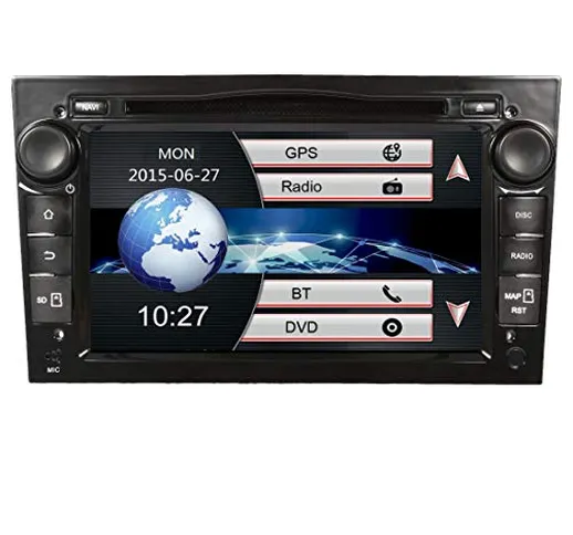 Autoradio 7 Pollici Stereo 2 Din Auto Radio per Opel Vauxhall Corsa Astra Zafira Antara co...