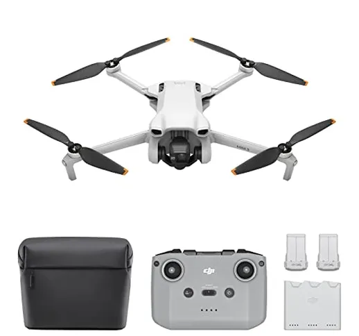 DJI Mini 3 Fly More Combo – Mini drone con fotocamera leggero e pieghevole con video in 4K...