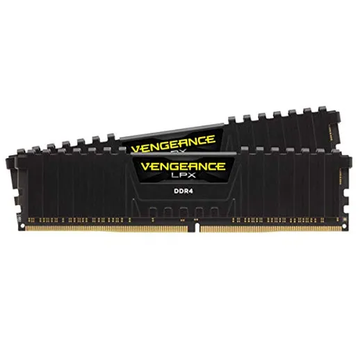 Corsair Vengeance LPX - Memoria da 64 GB (2 x 32 GB) DDR4 3000 (PC4-24000) C16 1,35 V, col...