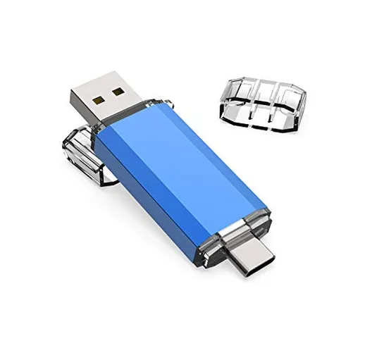 KOOTION Chiavetta USB TIPO C 128GB 3.0 Chiave USB Type C OTG Penna USB C 128 Giga Chiavett...