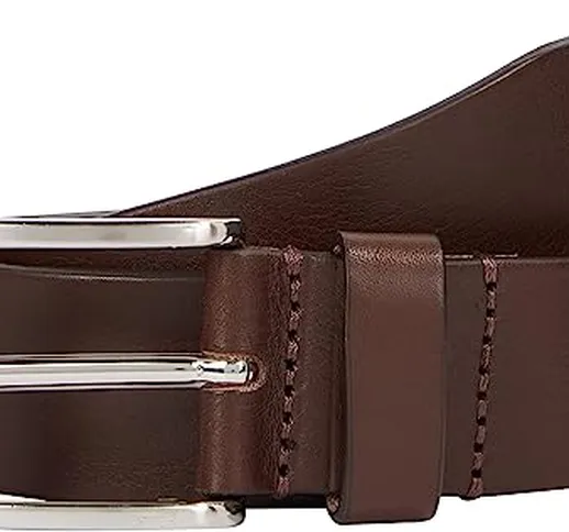 Tommy Hilfiger Cintura Uomo New Aly Belt Cintura in Pelle, Marrone (Testa Di Moro), 105