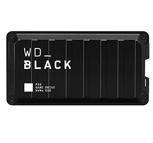 WD BLACK P50 Game Drive SSD 2TB, prestazioni ottime per i tuoi videogiochi, in movimento