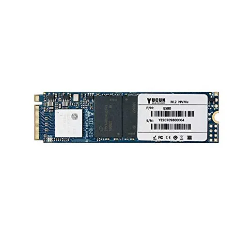YUCUN 1TB SSD M.2 2280 PCIe Express GEN3.0x4 NVMe Unità a Stato Solido Interno