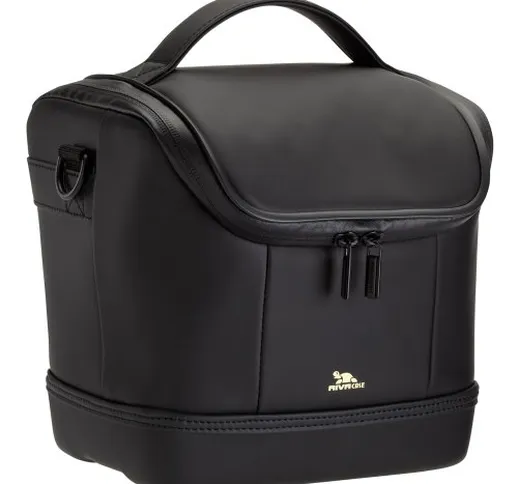 Rivacase 1512 (LRPU) Borsa da spalla Nero