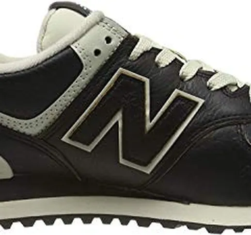 New Balance 574v2 Sneaker Uomo, Nero (Black Black), 42.5 EU (8.5 UK)
