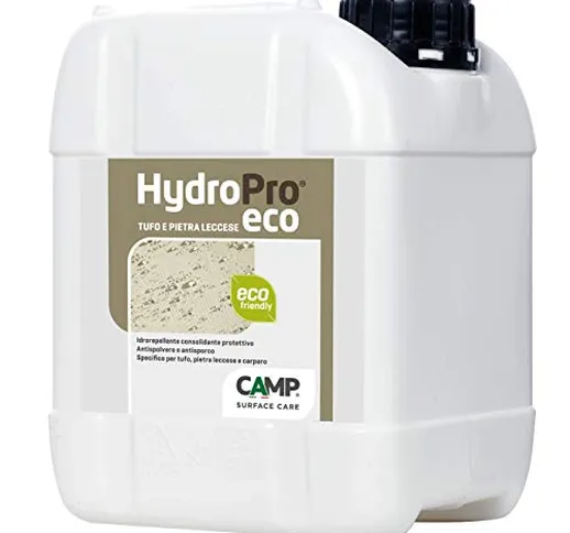 Camp HYDRO PRO ECO Tufo e Pietra Leccese, Idrorepellente, Protettivo e Consolidante, a bas...