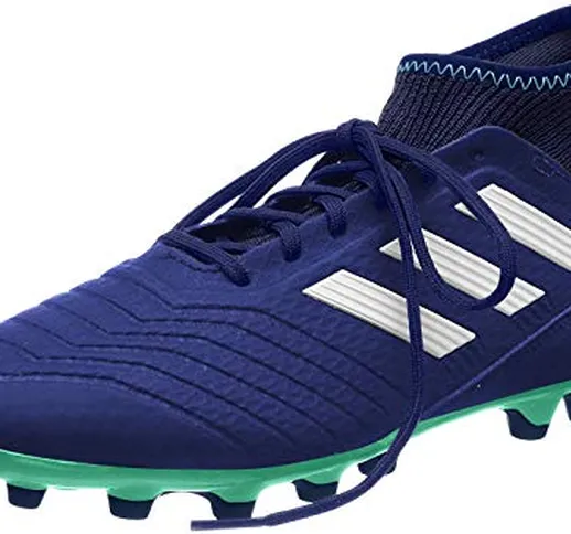 adidas Predator 18.3 AG, Scarpe da Calcio Uomo, Blu (Azul/(Tinuni/Aerver/Vealre) 000), 42...