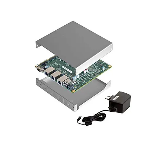 PC Engines APU1C/1D Bundle - Board, PSU, Memory, Enclosure