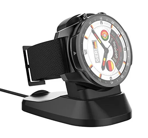 MoKo Caricatore Smartwatch, Base di Ricarica Smartwatch Ticwatch Pro/Ticwatch Pro 2020 con...