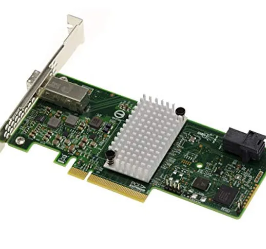 Kalea Informatique - Scheda controller PCIe 3.0 SAS + SATA - 12 GB - 8 porte 4 interne + 4...