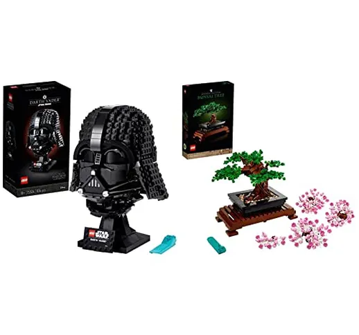 LEGO 75304 Star Wars Casco di Darth Vader, Modellino da Costruire Fai da Te in Mattoncini...