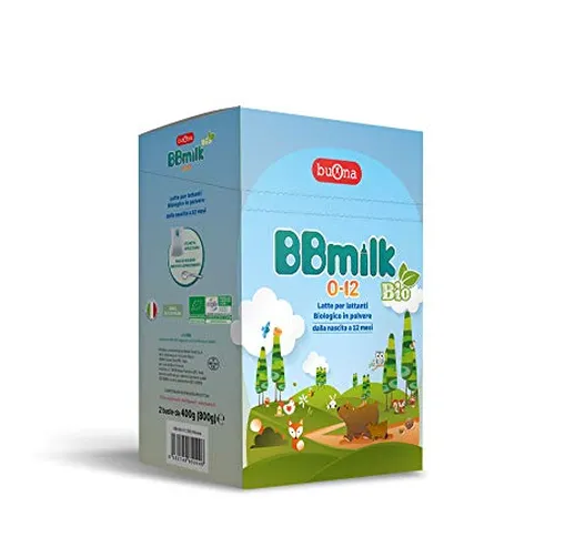 BBmilk 0-12 Bio polvere – Nuova formula ancora più ricco - Latte biologico in polvere per...