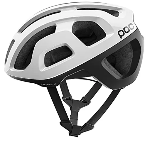 POC Octal X SPIN, Casco da Bici, M (54-60 cm), Bianco (Hydrogen White)