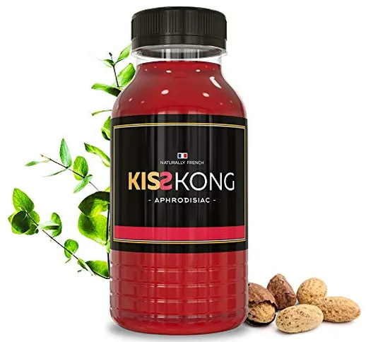 Kiss KONG - potente bevanda stimolante per uomo - Aumenta potenza, energia, resistenza, re...