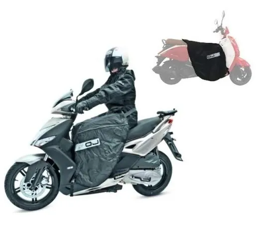 COMPATIBILE CON HONDA SH 150 COPRIGAMBE PER SCOOTER DA INDOSSARE IMPERMEABILE OJ C002 FAST...