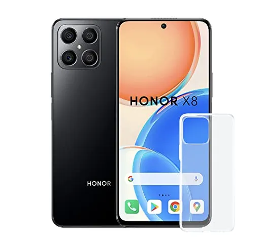 HONOR X8 Smartphone, 6+128GB Cellulari, Display LCD 6.7'' a 90Hz, Fotocamera Professionale...