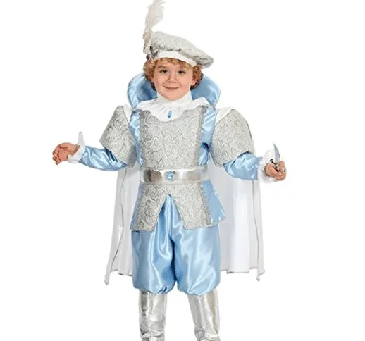 Pegasus Vestito Costume Maschera di Carnevale Baby - Principe Azzurro - Taglia 5/6 Anni -...