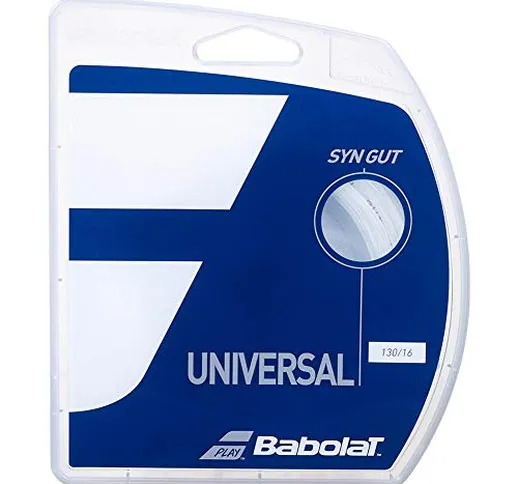 Babolat - Perizoma Sintetico, 12 m, Colore Bianco