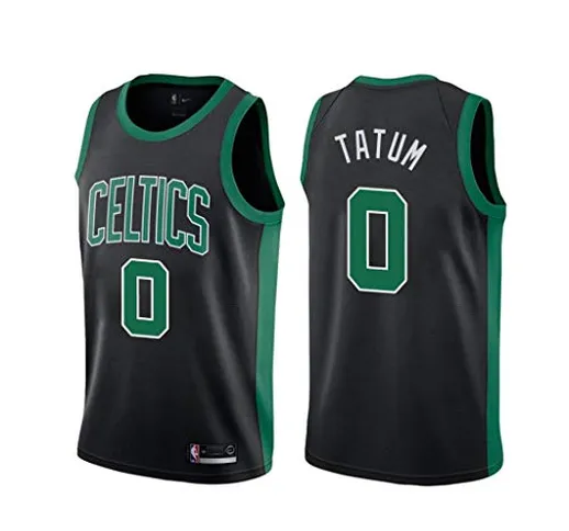 canottejerseyNBA Jayson Tatum - Boston Celtics #0, Basket Jersey Maglia Canotta, Swingman...