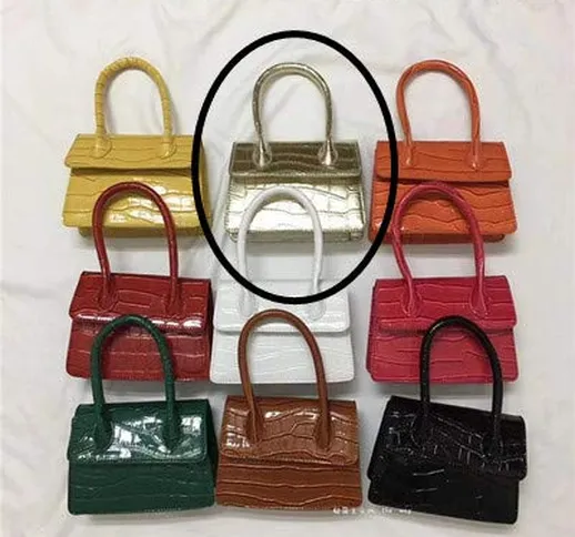 Mdsfe Mini Borsa Piccola Quadrata 2020 Moda Nuova qualità PU Pelle Borsa da Donna Coccodri...