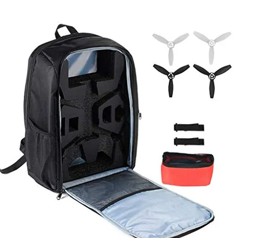 Mikiya - 1 set portatile da viaggio, borsa a tracolla, custodia per trasporto eliche per P...