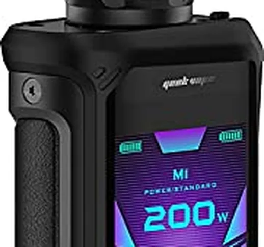 Geekvape Aegis X Zeus Kit 200W con Aegis X Mod Alimentato da doppia batteria Fit 510 Threa...