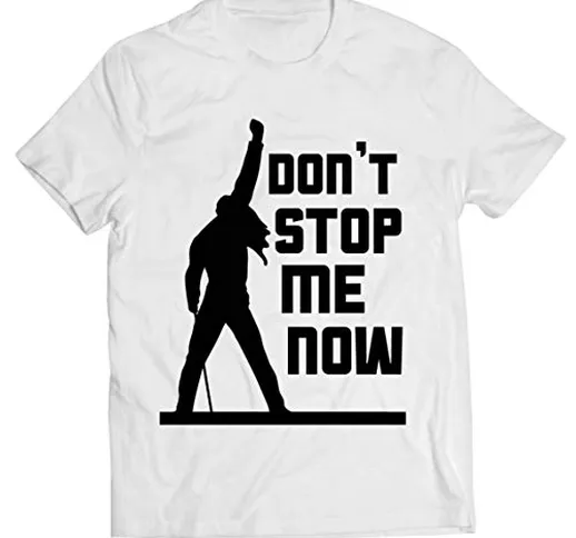 lepni.me Maglietta da Uomo Don't Stop Me Now! Camicie dei Fan, Regali di Musicisti, Vestit...