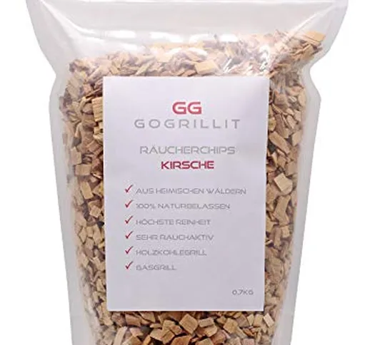 GOGRILLIT trucioli di affumicatura/trucioli di trucioli di affumicatura – 100% Naturale da...