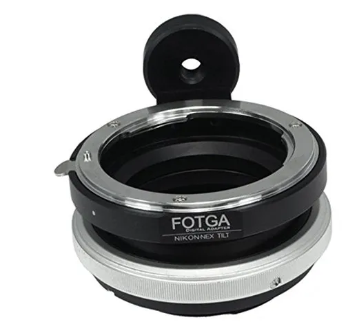 Adattatore per Lentia Tilt Nikon F Lens to Sony E-Mount NEX-7 NEX-6 NEX-5 N NEX-C3 NEX-VG1...