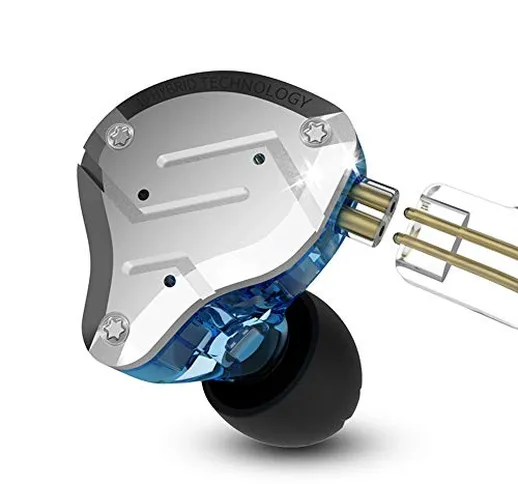 Yinyoo KZ ZS10 PRO Cuffie in-ear HiFi con isolamento acustico in Ear Monitor Auricolari Au...