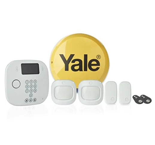 Yale Intruder Alarm Kit sistema di allarme di sicurezza Bianco