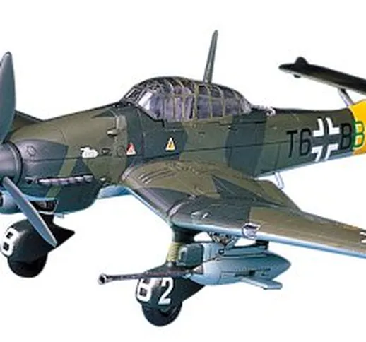 Academy- Junkers Ju 87G-1 Stuka Tankbuster Modellino, Scala 1:72, Multicolore, 1641