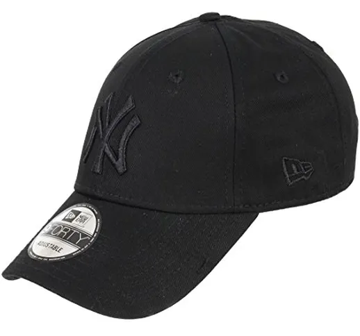 New Era York Yankees 9forty Adjustable Kids cap League Essential Black/Black - Youth