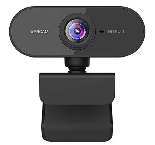 Dewanxin Webcam per PC, Webcam 1080p Full HD per PC, Laptop y Mac, USB 2.0 Videocamera con...