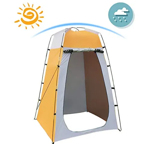 Qdreclod Tenda Portatile per la Privacy, Tenda Cabina da Campeggio, Tenda da Toilette da C...