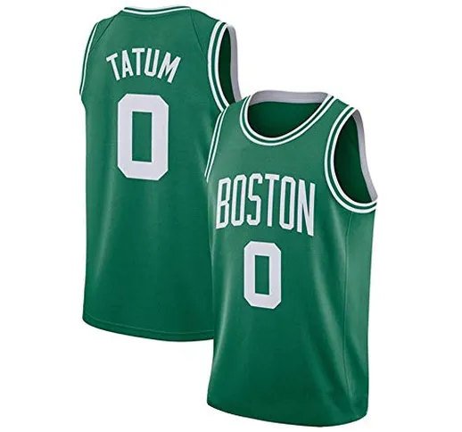 Jersey - NBA Boston Celtics 0# Tatum Embroidered Mesh Basketball Swingman Jersey
