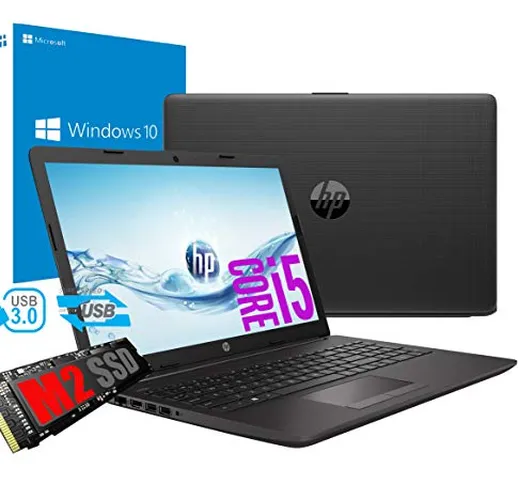 Notebook HP i5 250 G7 I5 Display da 15.6" Cpu Intel Quad core i5-8265U Up To 3,9Ghz /Ram 8...