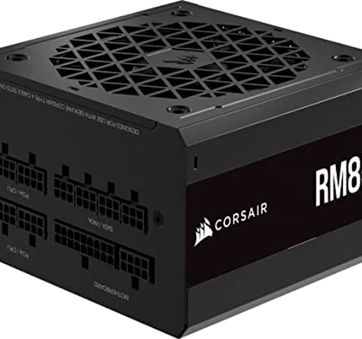 Corsair RM850e (2023) Alimentatore ATX Completamente Modulare a Basso Rumore - Compatibile...